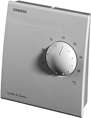 [QAA25] Room unit with room temperature sensor and setpoint adjuster