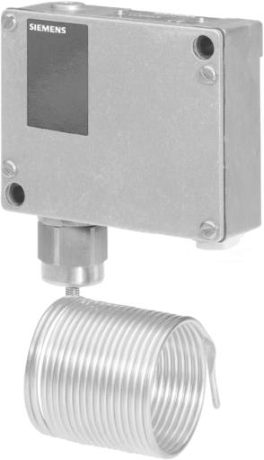 [QAF81.3] Thermostat antigel, tout ou rien, capillaire 3 000 mm, -5…15 °C